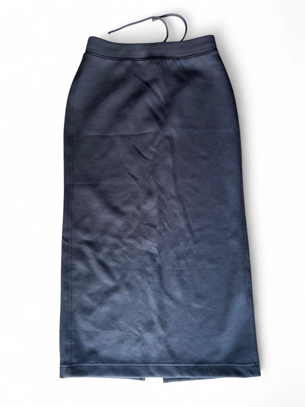 ✨UNIQLO black maxi skirt with cut detail Size S✨